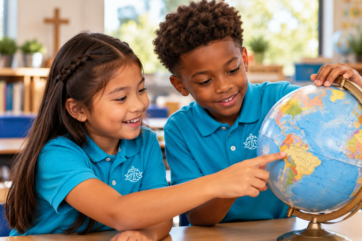 Grade 3 — representative students learning in COCA uniforms